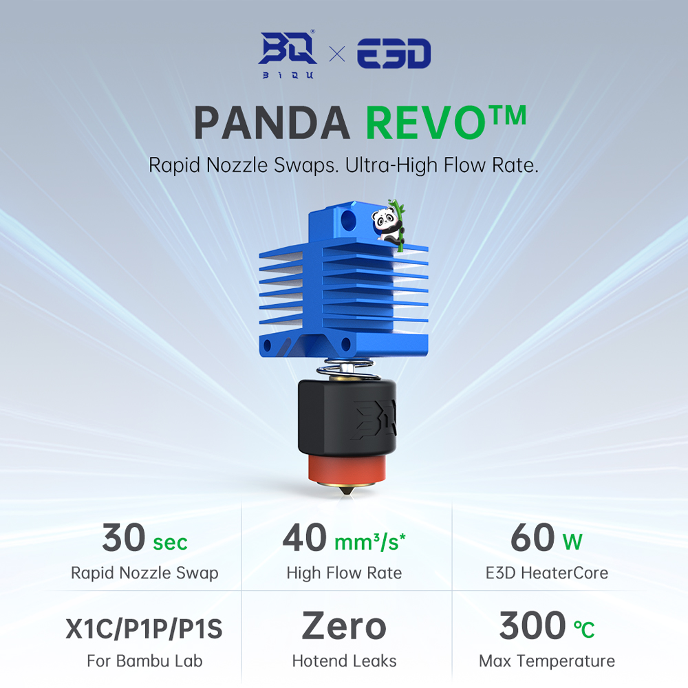BIGTREETECH Panda revo P1 X1 H - High Flow Ceramic Hotend recension och pris