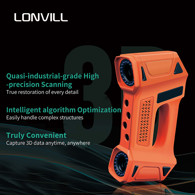 Portable Handheld High Precisi - Handheld 3D Scanner High Precision recension och pris
